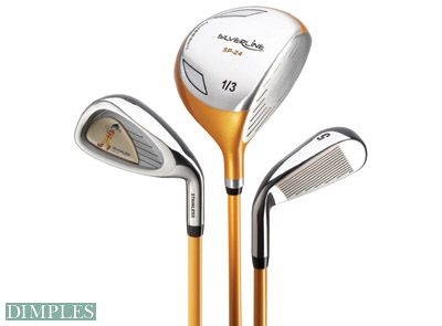 Silverline - Kinder Golfschl�ger Golfset orange