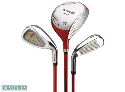 Silverline - Kinder Golfschl�ger Golfset rot