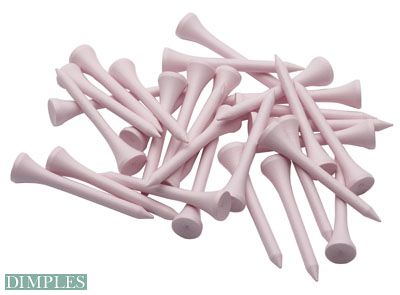 Silverline - Holz-Tees (rosafarben)