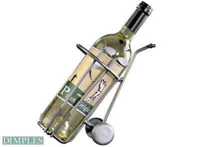 sportiques - Trolley als Weinflaschenhalter