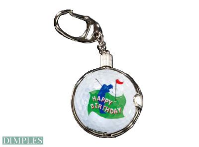 sportiques - Schl�sselanh�nger mit entnehmbaren Golfball