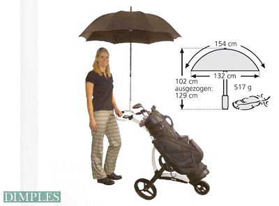 birdiepal - Golfschirm Modell telescopic