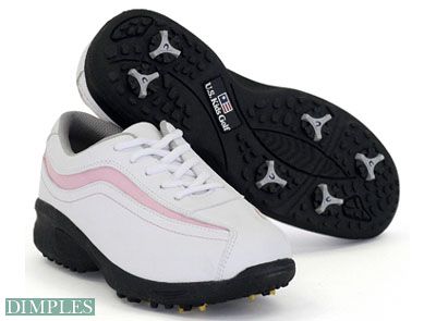 U.S.Kids - Kinder Golfschuhe zum Schn�ren mit Spikes