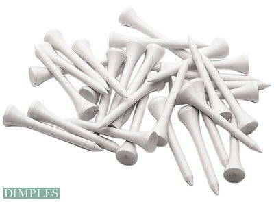 Silverline - Holz-Driver-Tees (wei�)