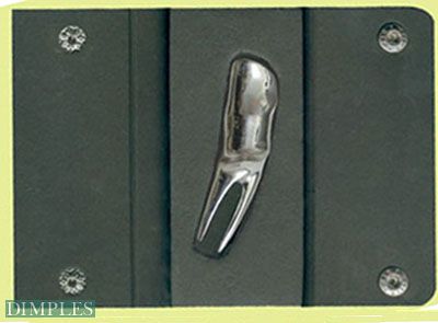 Pitchgabel de Luxe aus 925er Silber