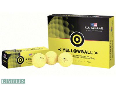 U.S.Kids - 90mph Golfball (3er-Sleeve)