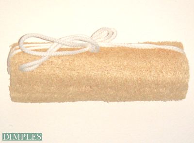 Luffa - R�cken Bade- und Massageschwamm mit Kordel