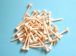 50 Bio-Golftees (naturfarben)